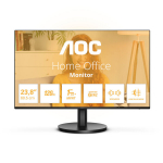 Monitor AOC 24B3QA2 24" IPS FHD 120 Hz 300 cd/m2 4ms