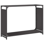 k&uuml;ttepuude rest，k&uuml;ttepuude alus, must, 90x28x65 cm, k&uuml;lmvaltsitud teras CFE75167