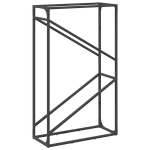 K&uuml;ttepuurest must 60x25x100 cm k&uuml;lmvaltsitud teras CFE43233