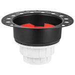 Eraldiseisev vannitoa &auml;ravoolus&uuml;steem PVC-adapteriga