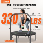 40" kokkupandav mini fitness batuut t&auml;iskasvanutele