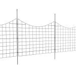 Aialipp, metallist koerte aed 5-osaline