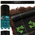 Paks agroweed kangas Sillar must UV aiamatt 90g/m2 3x10m