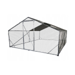 Koduloomade metallist aedik, 4x4x2,2 m
