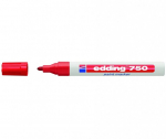 V&auml;rvimarker Edding 750 permanente, Punane, 2-4 mm