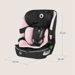 Turvatool Lionelo Billy i-Size Pink Baby, ISOFIX, 76&ndash;150 cm, roosa