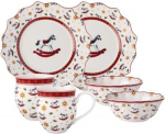 Villeroy & Boch Toy's Delight juubeli hommikus&ouml;&ouml;gikomplekt Kiikhobune, 6-osaline