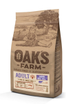 Oak's Farm Grain Free igat t&otilde;ugu t&auml;iskasvanud koertele koos lambaga, 2 kg