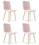 4-osaline toolikomplekt Leobert Libra, roosa