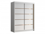 Riidekapp BRW Flex 260, valge