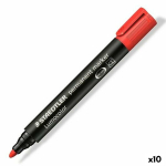 P&uuml;siv marker Lumocolor - STAEDTLER 352 - Punane - Nooltip - 10 tk