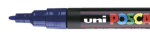 Marker UNI Posca PC-3M, &uuml;mmargune, 0.9 - 1.3 mm, sinine