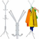 Eraldiseisev riidepuuraam 170cm - valge