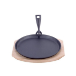Kamille praepann puidust alusega KM-4809V, 25 cm