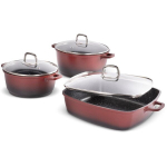 Lamart pottide ja k&uuml;psetusvormi komplekt Cast LT1285, 6-osaline