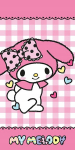 Laste r&auml;tik Hello Kitty My Melody, 70x140 cm