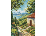 Ristpistes tikkimiskomplekt, CDA, 14,5x22 cm, BC8107