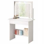 Kosmeetiline peegellauake LED-peegliga, skandinaaviap&auml;rane, modernne, 90 cm