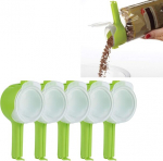 5 tk plastist toidukileklambrit tiladega