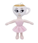 Happy people andy pehme m&auml;nguasi, Ballerina Cappuccina, 20 cm