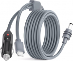 USB-C / autolaadija kuni DC toitekaabel 100W 3M, sobib Mini tarvikutele