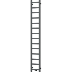 Mexen Bolt vannitoa radiaator, 1800 x 300 mm, 351 W, antratsiit