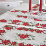 Textile Idea J&otilde;uluteemaline Laudlina j&otilde;ulut&auml;htedega, assortii, 4 tk.