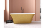 Vann Besco Assos Glam Gold, 160 x 70 cm, klik-klak kroomiga
