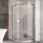 Poolringikujuline du&scaron;ikabiin Besco Zarya Chrome, 80 x 80 x 190 cm