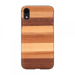 Man & Wood naturaalsest puidust &uuml;mbris Apple iPhone XR jaoks (pruun)