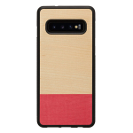 Man & Wood M6245B &uuml;mbris Samsung Galaxy S10 jaoks &ndash; stiilne roosa kaitse