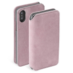 Krusell Broby 4-kaardiline SlimWallet &uuml;mbris iPhone XS Maxile &ndash; roosa