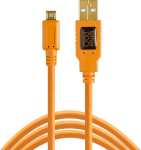 Tether Tools TetherPro USB 2.0 A Male to Micro B 5-pin oranž