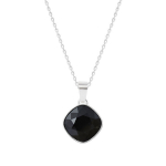 Naiste kaelakee DiamondSky "Glare II (Jet)" Swarovski kristallidega DS01K813, Golden