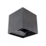LED fassaadivalgusti KIRA, 6W, 4000K, 180Lm, IP54, grafiit