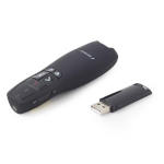 Projektor Gembird Wireless USB Presenter with laser pointer