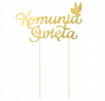 Kuldne koogitops "esimene armulaud" tuviga