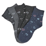 Naiste sokid 7197, 5 paari INK-7197/mix-35/39-08