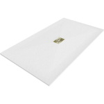 Ristk&uuml;likukujuline Du&scaron;ialus Mexen Hugo SMC, 200 x 100 cm, White+Gold