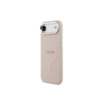 Guess iPhone 17 Air PU Saffiano MagSafe &Uuml;mbris Roosa