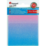 Isekleepuvad kleepsud l&auml;bipaistvad 75x75mm 50K - Titanum