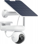 Reolink Altas Pt Ultra, esimene 4k p&auml;ikeseenergia valvekaamera, v&auml;listingimustes kasutatav aku pideva salvestusega, 10-sekundiline eelsalvestus, Colorx &ouml;&ouml;n&auml;gemine, 8mp Pt Wifi kaamera, v&auml;ljas, Wi-fi 6, autode j&auml;lgimine, koos