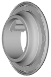 H&uuml;ba konus - Shimano - SG-8R31 - Teras ja kumm - Diameeter 16,4 mm - Kaal 12 g