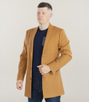 Frappoli meeste mantel 303917 01, camel