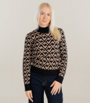 Vero Moda naiste pullover 10314509*03, must/beež