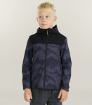 Icepeak poiste softshell-jope 51897-8*290, hall/must