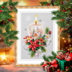 Tikkimiskomplekt Magic Needle "Сhristmas Candle" 540-231