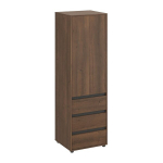 Shkaf-25 riidekapp 195 &times; 60 &times; 53,4, pruun