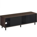 TV-alus, 140x39x45 cm, pruun ja must
