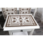 Laua salvr&auml;tik Pruunid tulbid, 30x45 cm, 4 tk.